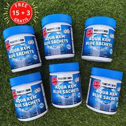 Thetford Blue Aqua Kem Sachets x 6 stk.